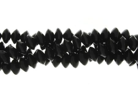 BLACK SAUCER 6 X 10 MM STRAND Online now