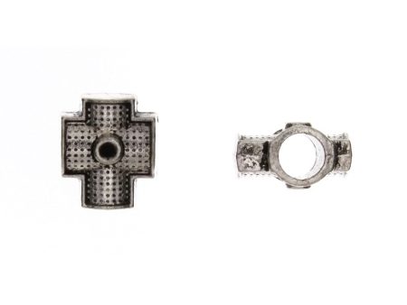 BEAD SYMBOL CROSS 11 X 13 MM Cheap