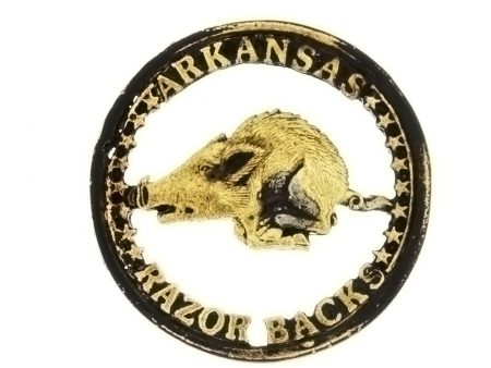 METAL HOBBY ARKANSAS RAZORBACKS INSERT Sale