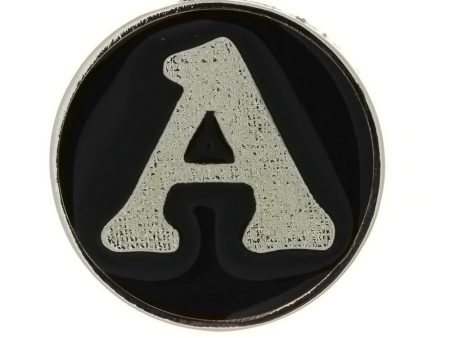 ENAMEL HOBBY INITIAL SILVER INSERT Online Hot Sale