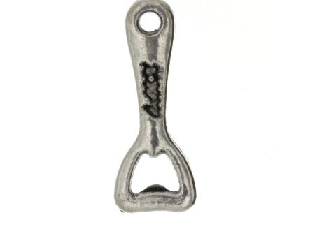 NOVELTY BOTTLE OPENER 11 X 28 MM PEWTER CHARM Online Hot Sale