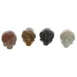 ANIMAL X SKULL SOAPSTONE CARVING (3) For Sale