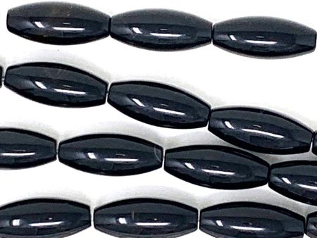 BLACK RICE 15 X 36 MM STRAND Fashion