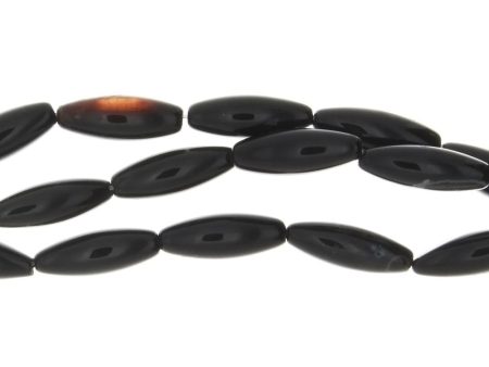 BLACK RICE 6 X 17 MM STRAND For Discount