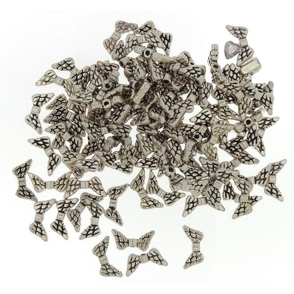 BEAD SYMBOL WINGS 3 X 15 MM on Sale