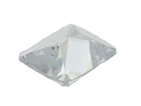 CUBIC ZIRCONIA QUARTZ CRYSTAL RECTANGLE GIANT FACETED GEMS Fashion