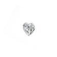 CUBIC ZIRCONIA QUARTZ CRYSTAL HEART FACETED GEMS For Sale