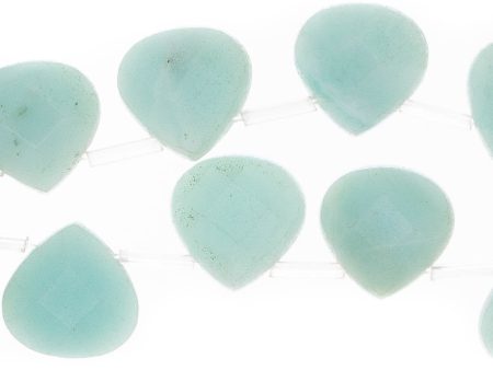 AMAZONITE 13mm Faceted TearDrop For Cheap