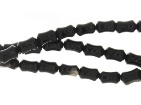 BLACK BAMBOO 6 X 9 MM STRAND Hot on Sale