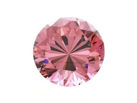 CUBIC ZIRCONIA TOPAZ PINK ROUND GIANT FACETED GEMS Online Hot Sale