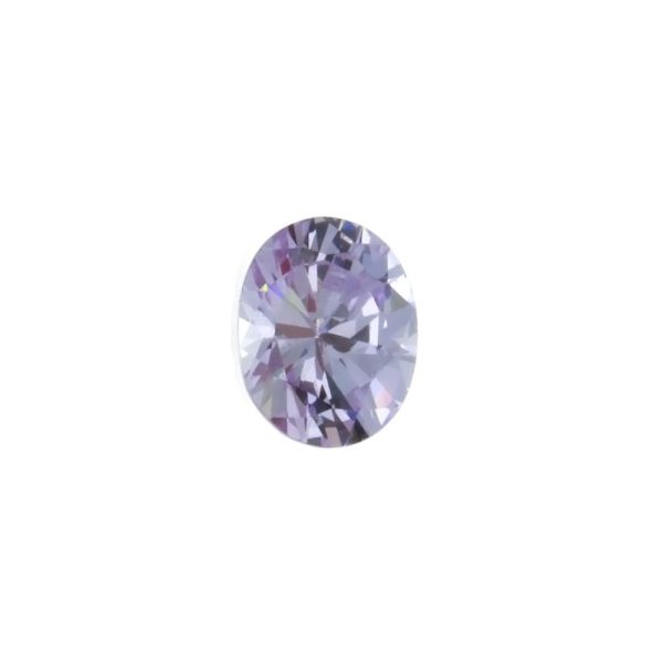 CUBIC ZIRCONIA AMETHYST LAVENDER OVAL FACETED GEMS Sale