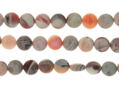 BOTSWANA PEACH COIN 10 MM STRAND on Sale