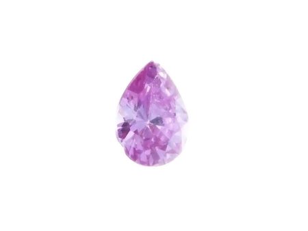 CUBIC ZIRCONIA AMETHYST ROSE DE FRANCE TEARDROP FACETED GEMS Cheap