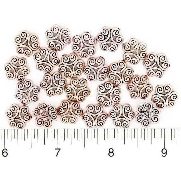 BEAD CAP 12 MM PEWTER FINDING (80 G) Online Hot Sale