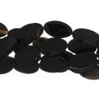 BLACK OVAL 21-22 X 36-38 MM STRAND For Sale