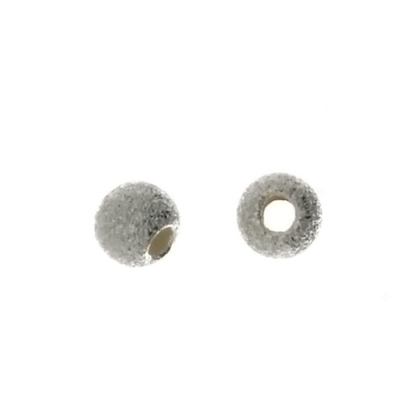 SPACER BEAD ROUND 5 MM SS FINDING (1 DOZ) Hot on Sale