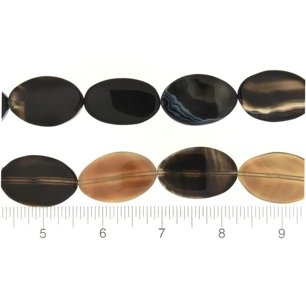 BLACK OVAL 18 X 29 MM STRAND Online