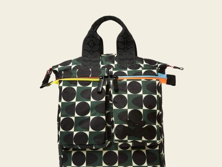 Axis Medium Backpack - Spot Square Forest Online now