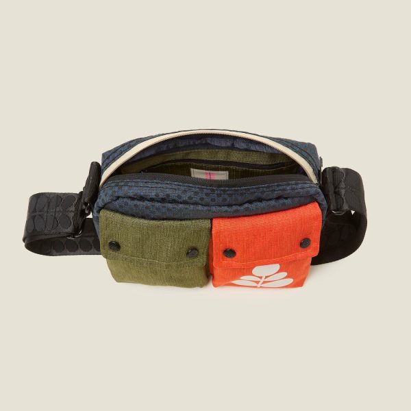 Angle Camera Bag - Colour Block Multi For Discount