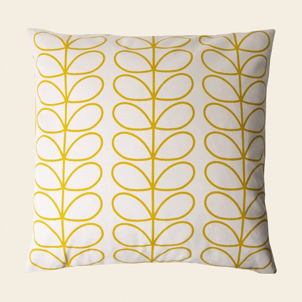 Small Linear Stem Cushion Sunflower Online now