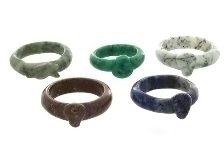 BAND GEMSTONE STYLE 5 MM RING (100) Sale