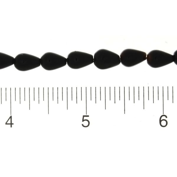 BLACK DROPLET 3 X 6 X 9 MM STRAND For Discount