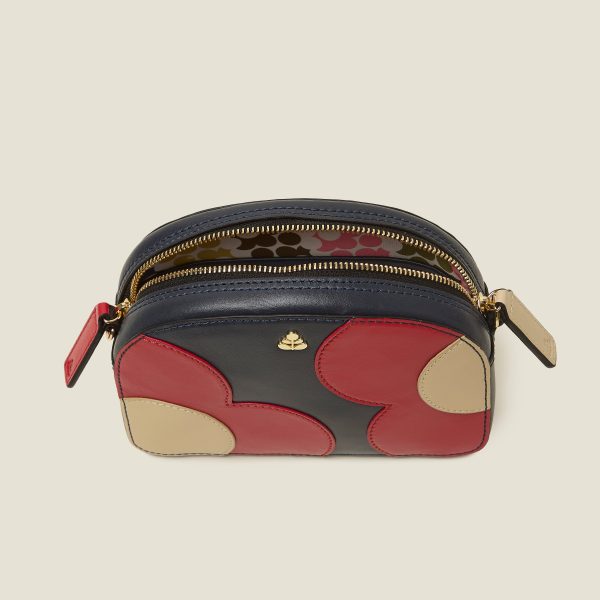 Babaluna Crossbody - Spot Flower Navy Cheap