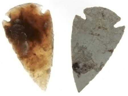 COLLECTIBLE NATURAL AGATE 2 IN ARROWHEAD on Sale