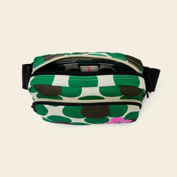 Angle Camera Bag - Retro Flower Emerald Online Sale