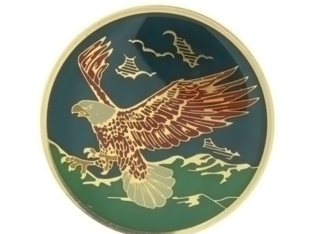 ENAMEL ANIMAL EAGLE INSERT For Sale