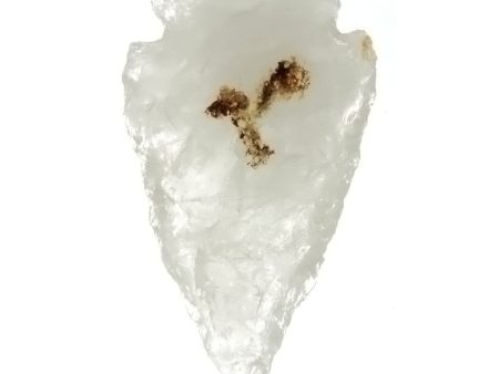 COLLECTIBLE CRYSTAL QUARTZ 32 MM ARROWHEAD For Discount