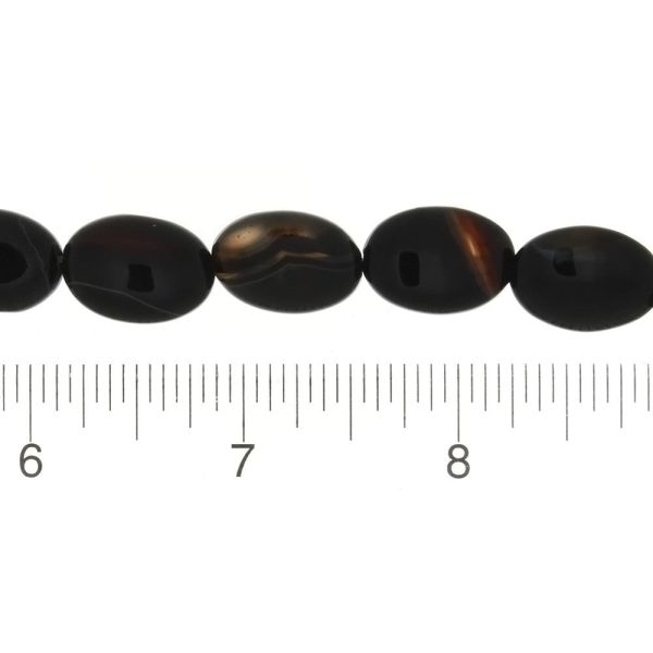 BLACK OVAL 13 X 18 MM STRAND Hot on Sale