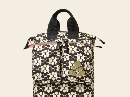 Axis Medium Backpack - Puzzle Flower Porcini Cheap