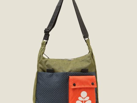 Area Hobo Crossbody - Colour Block Multi Online