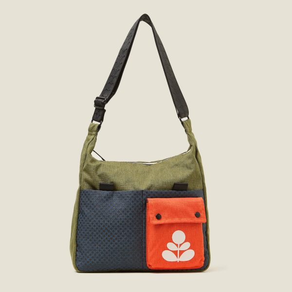 Area Hobo Crossbody - Colour Block Multi Online