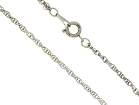 CHAIN NECKLACE ROPE SILVER 1.9 MM X 24 IN (DOZ) For Cheap