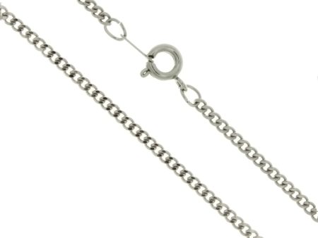 CHAIN NECKLACE CURB SILVER 2.4 MM X 24 IN (DOZ) Supply