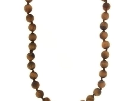 BEADED GEMSTONE TIGER S EYE ROUND NECKLACE Online Sale