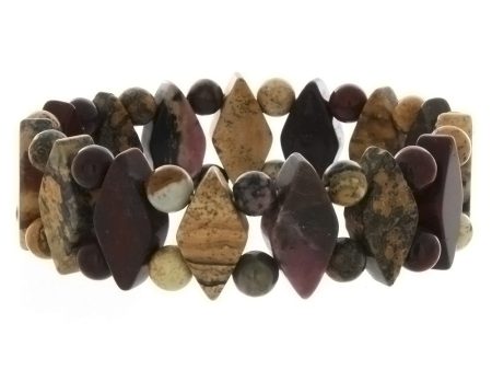 STRETCH GEMSTONE MULTI-STONE PRINCESS BRACELET Online Hot Sale