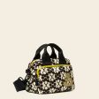 Angle Grab Crossbody - Puzzle Flower Porcini Discount