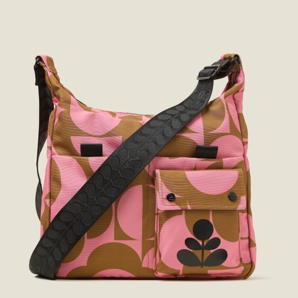 Area Hobo Crossbody - Flower Prism Marshmallow For Sale