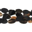 BLACK OVAL 18 X 29 MM STRAND Online