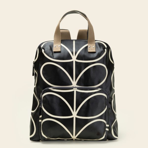 Bestie Backpack - Linear Stem Liquorice Hot on Sale