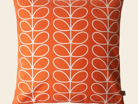 Small Linear Stem Cushion Persimmon Cheap