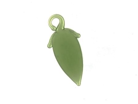 FOOD PEA GLASS CHARM Online now