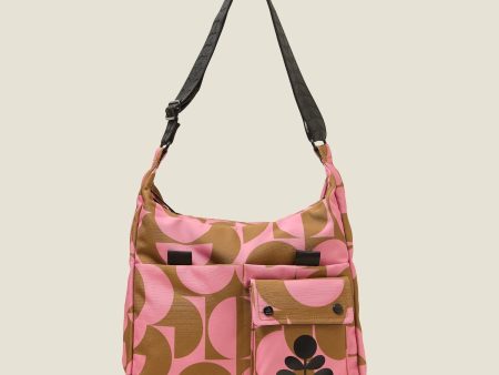 Area Hobo Crossbody - Flower Prism Marshmallow For Sale