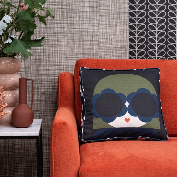 Lola Navy Cushion Fashion