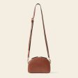 Babaluna Crossbody - Tan Punched Flower Cheap