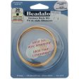 BEADALON 20 GAUGE SQUARE GOLD WIRE (2 M) on Sale