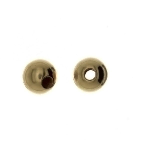 SPACER BEAD ROUND 6 MM GF FINDING (1 DOZ) Supply